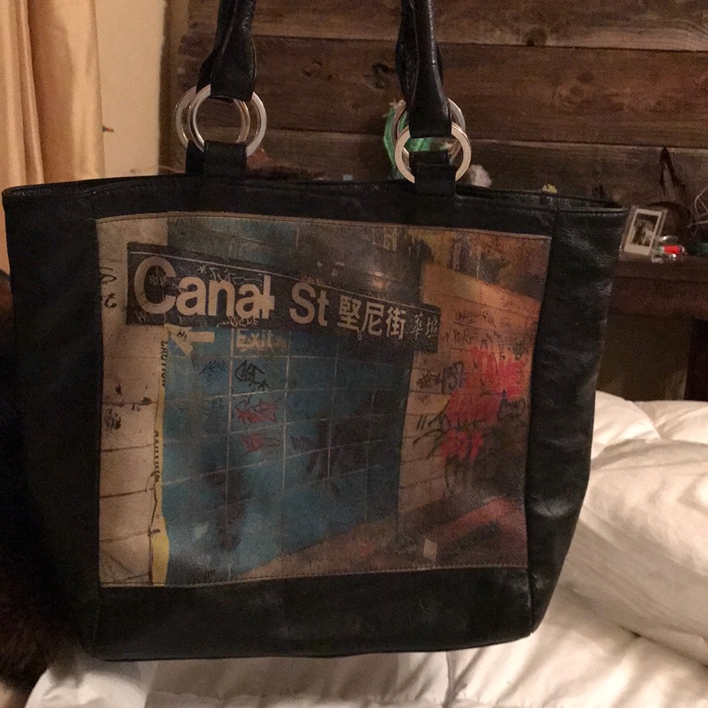 100% Leather Tote Bag